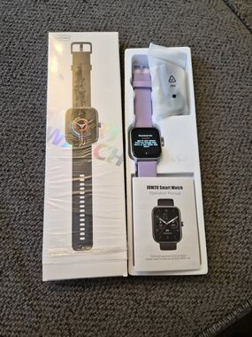 ID20 Smart Watch - Lavender Purple Strap